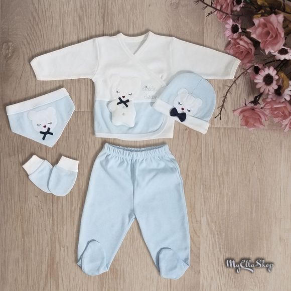 5pc Newborn Baby Set - Picture 1 of 2